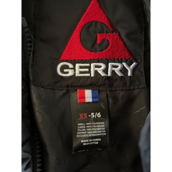 Gerry Boys XSmall Long Sleeve Black Puffer Full Zip Jacket Coats Front Pockets - Picture 3 of 4